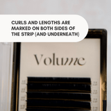 VOLUME HYLON VELVET LASHES MIX