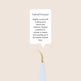 WHITE & GOLD TWEEZER