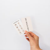 lash aftercare cards