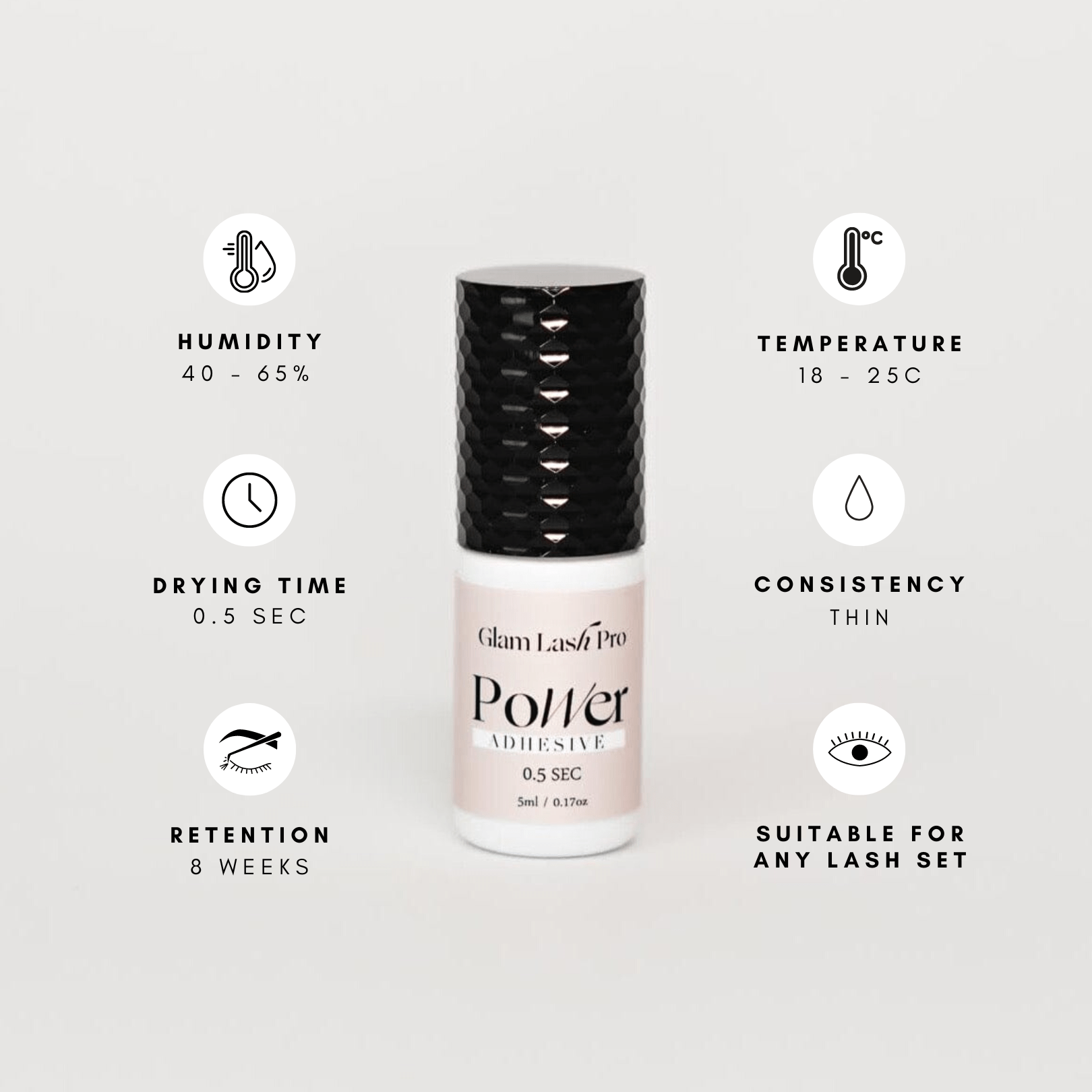 POWER ADHESIVE 0.5 Second